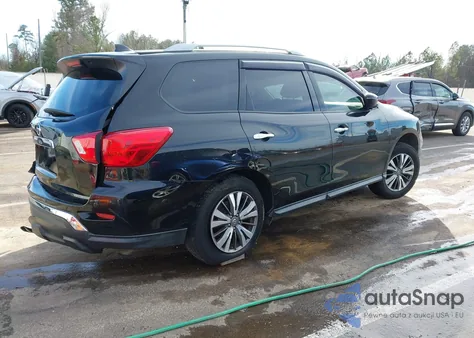 2019 Nissan Pathfinder Sv z USA, uszkodzony, nr VIN 5N1DR2MM2KC587346